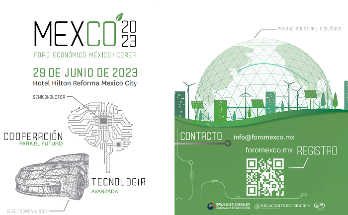 2023 Foro Económico Corea-México (registro!!)