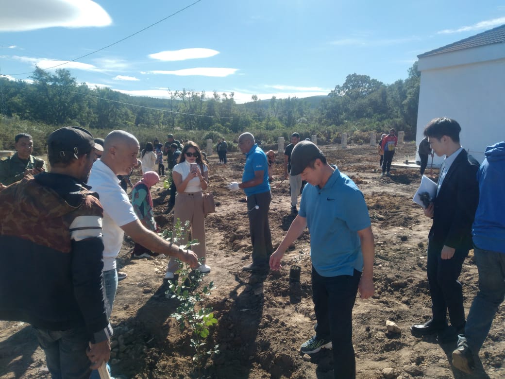 L’Ambassadeur SUN Nahmkook participe à la Journée nationale de l’arbre (Centre Atlas Tbainia, Ain Draham)