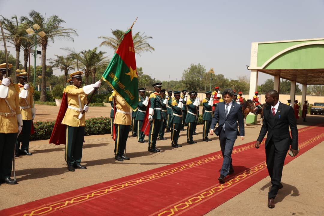 Cérémonie de présentation des lettres de créance au Burkina Faso