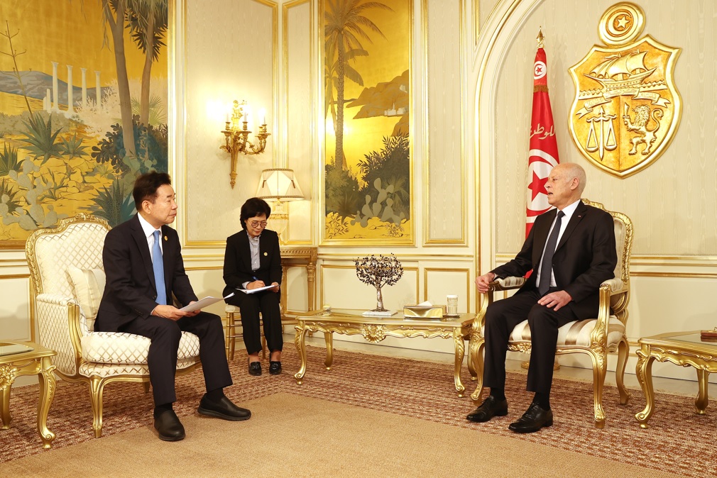 김진표 국회의장 튀니지 방문 (1.17-19)