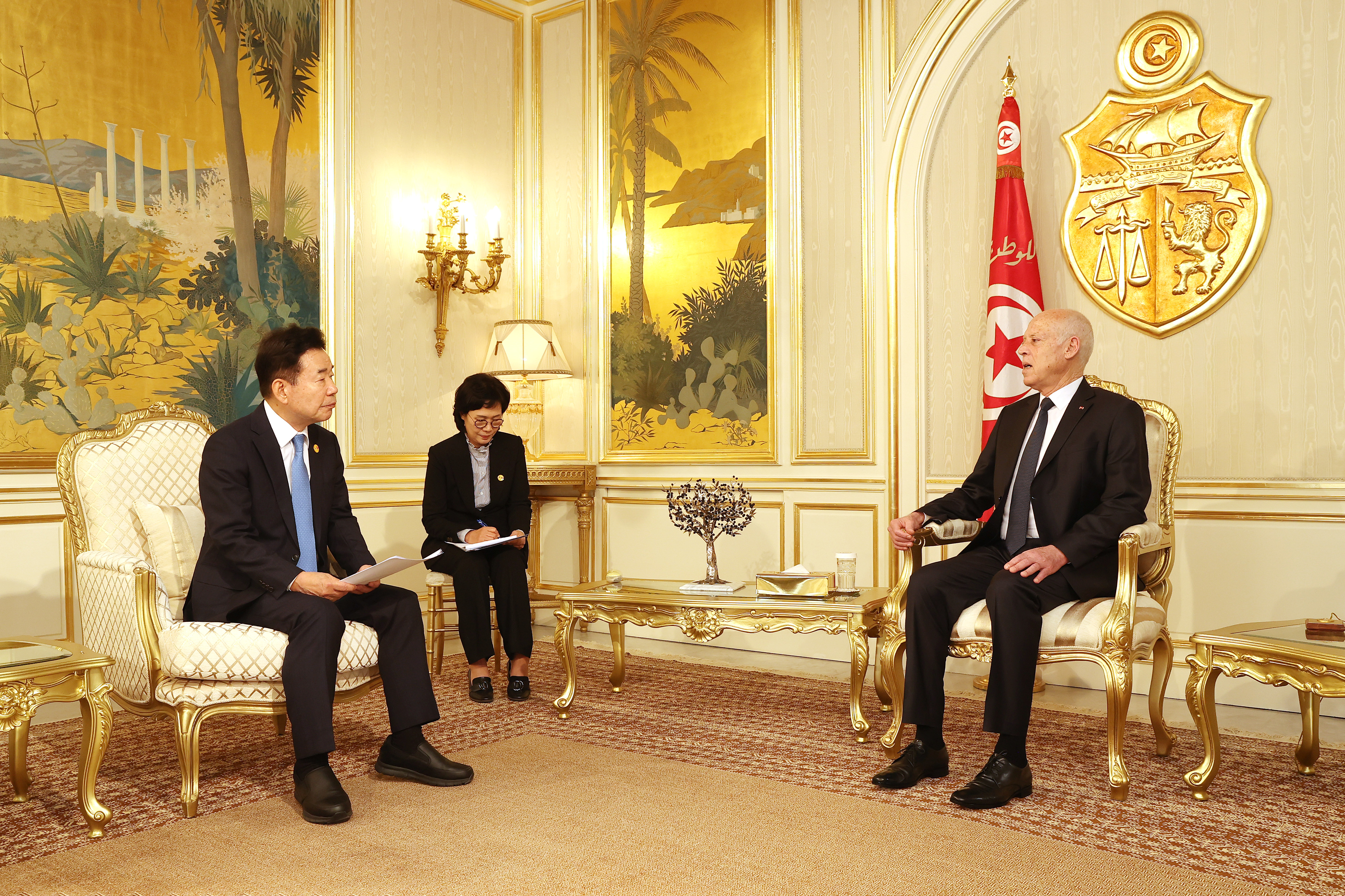 Monsieur KIM Jin Pyo, Président de l’Assemblée Nationale de la République de Corée en visite en Tunisie (du 17 au 19 janvier)