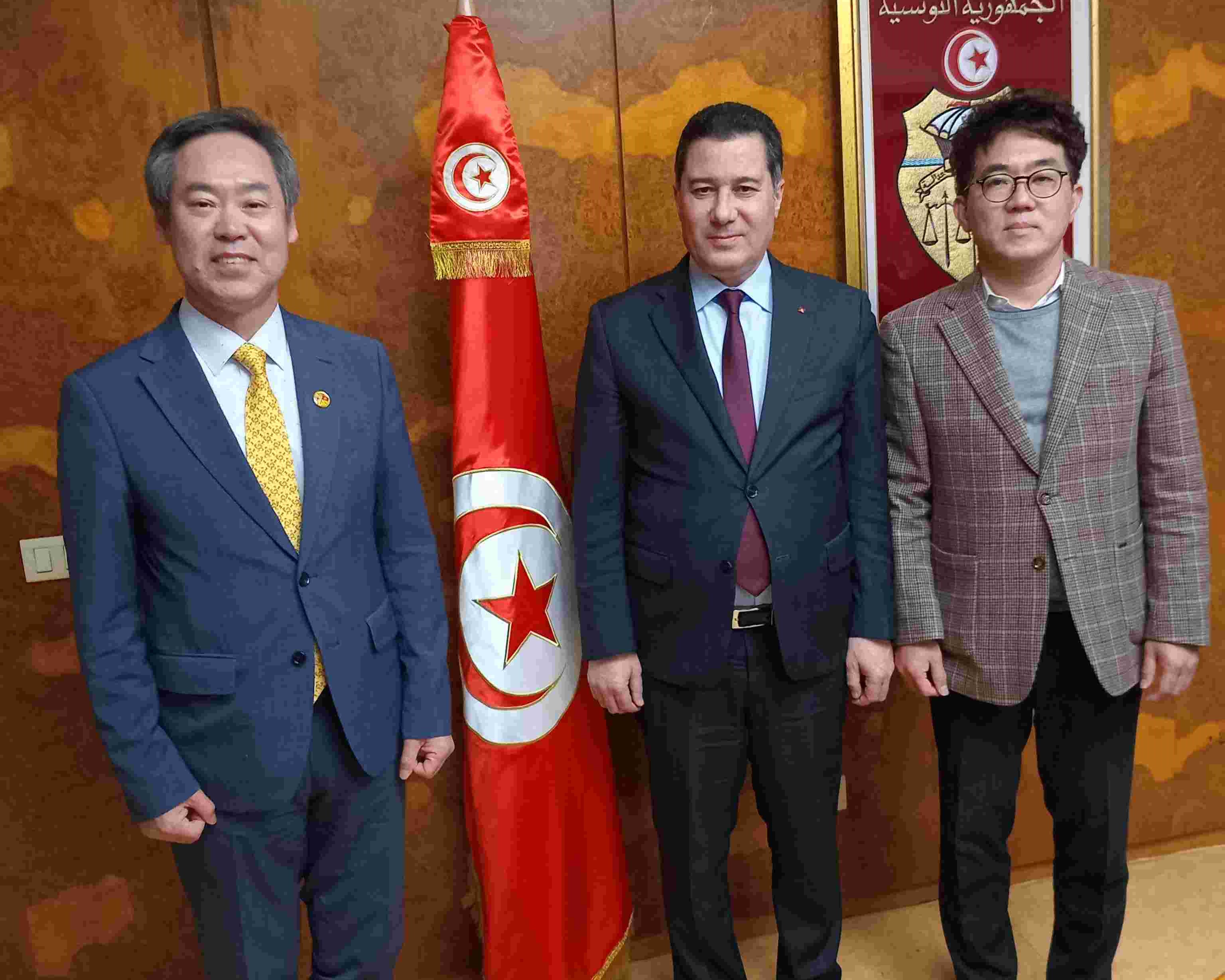 대사, 튀니지 교통부 장관 면담