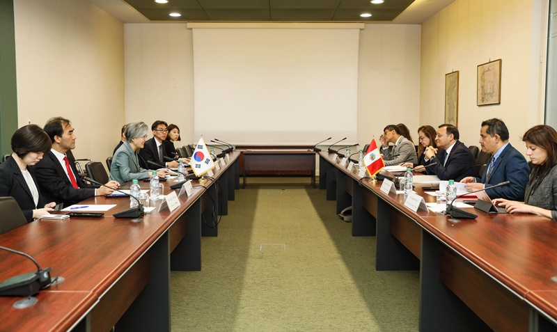 ROK-Peru Foreign Ministerial Meeting Held on Occasion of OECD Ministerial Council Meeting 