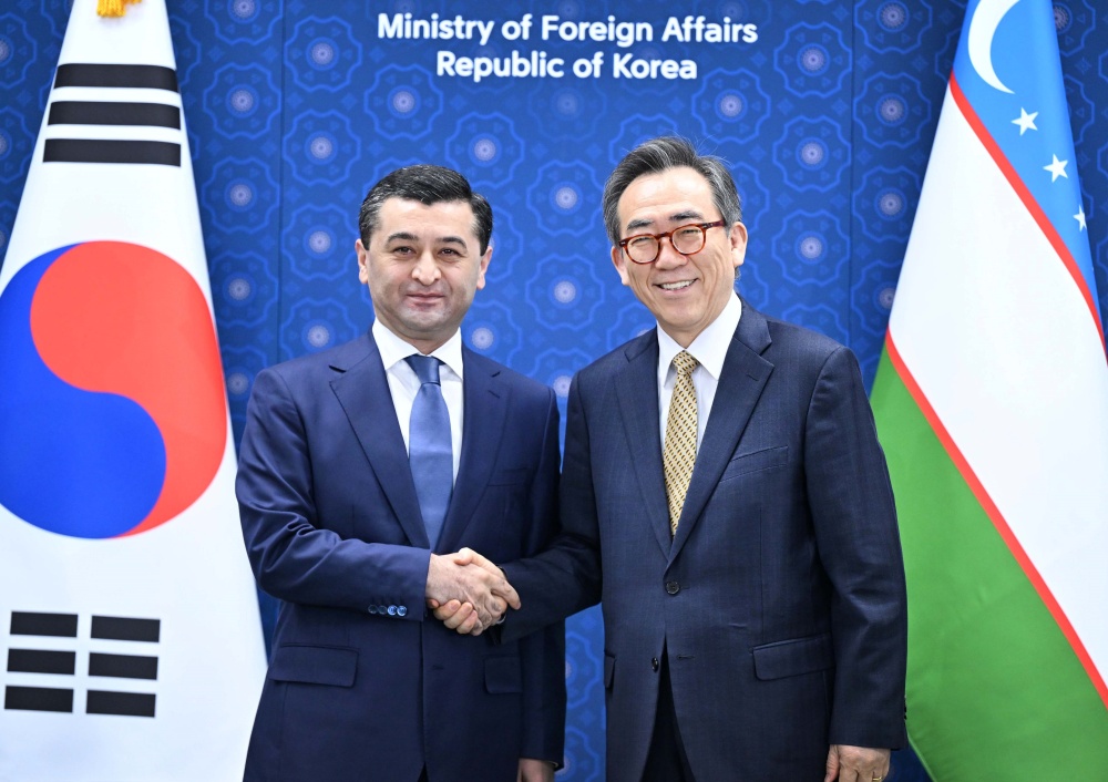 한-우즈베키스탄 외교장관 회담
