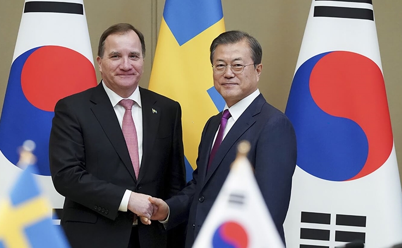 Opening Remarks by President Moon Jae-in at Republic of Korea-Kingdom of Sweden Summit