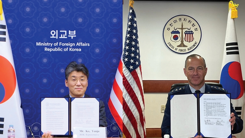 The 201st ROK-US Joint Committee of the Status of Forces Agreement