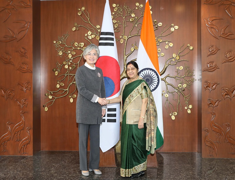 Foreign Minister Visits India, ROK’s Key Partner for its New Southern Policy 