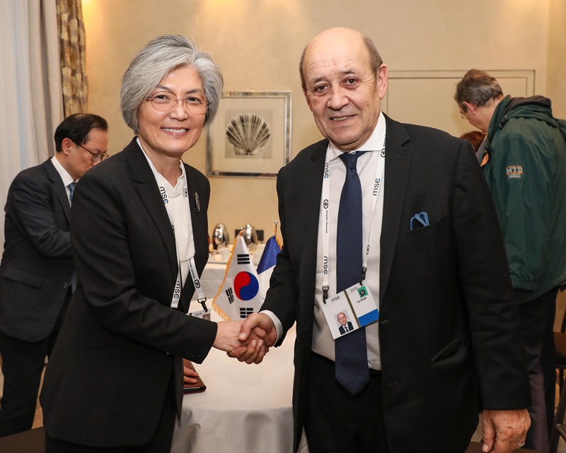 ROK-France Foreign Ministerial Meeting Held