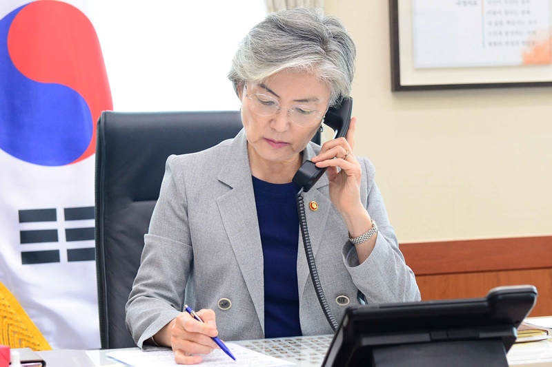 Telephone Conversation between ROK Foreign Minister and Mexican Foreign Secretary