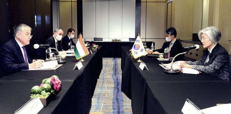제13차 한-중앙아 협력 포럼 계기 중앙아시아 국가들과 외교장관 회담 개최 