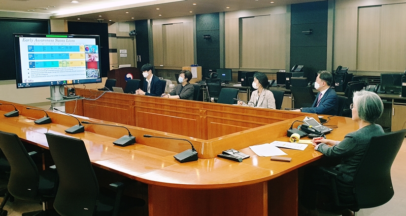 강경화 장관, 코로나19 대응과 디지털 협력에 관한 유엔 주최 화상회의 참석 