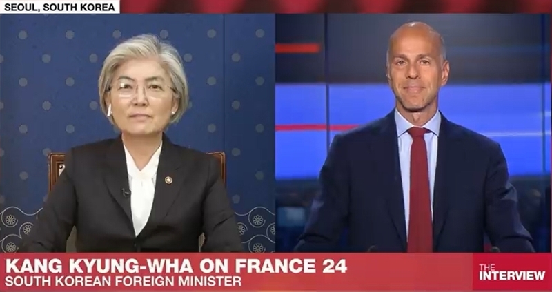 장관님 France 24 인터뷰(4.13)