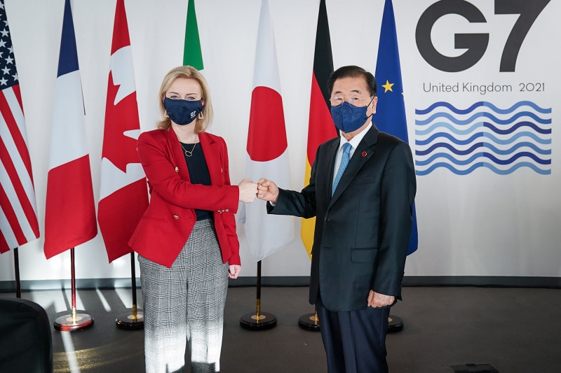 제2차 주요 7개국 협의체[G7] 외교·개발장관회의 참석