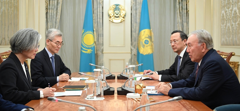 강경화 외교장관 카자흐스탄 공식 방문