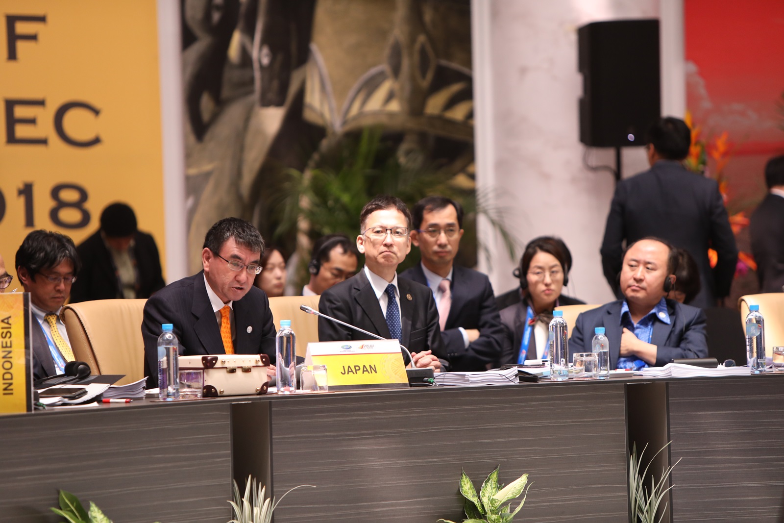 2018 APEC 합동각료회의 우리 대표단 사진