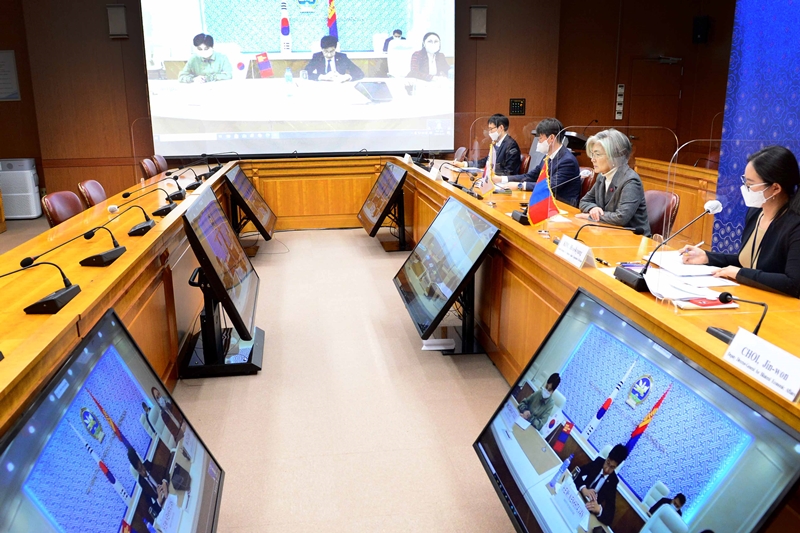 Korea-Mongolia Foreign Ministers’ Meeting Held in Virtual Format