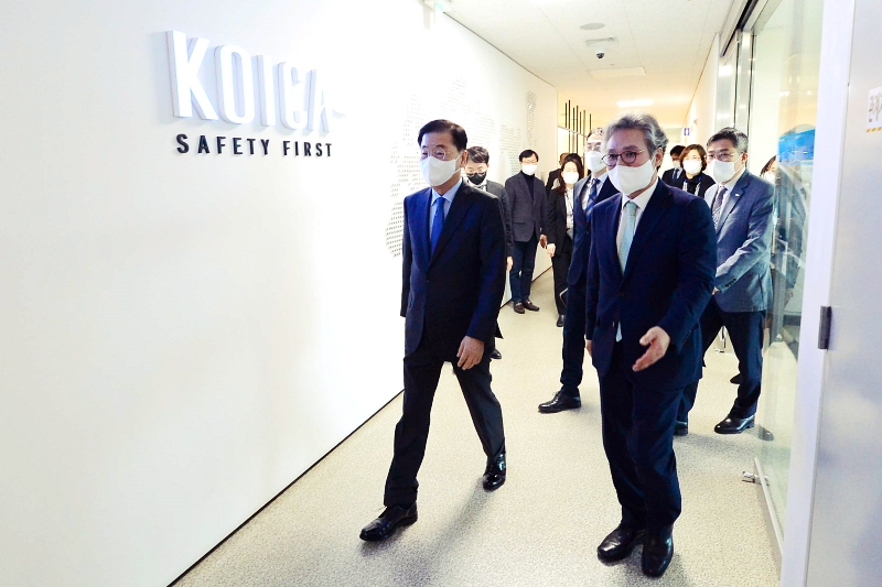 장관, 한국국제협력단(KOICA) 방문