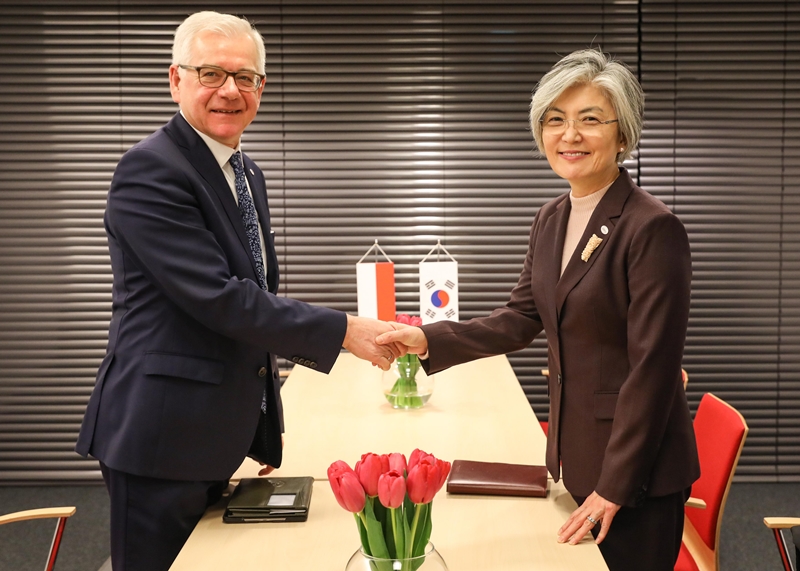 ROK-Poland Foreign Ministerial Meeting Held