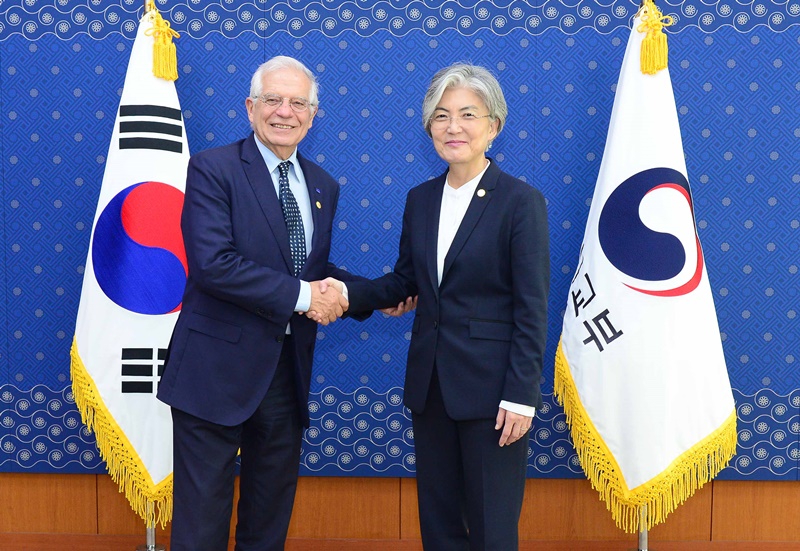 ROK-Spain Foreign Ministers’ Meeting Takes Place 