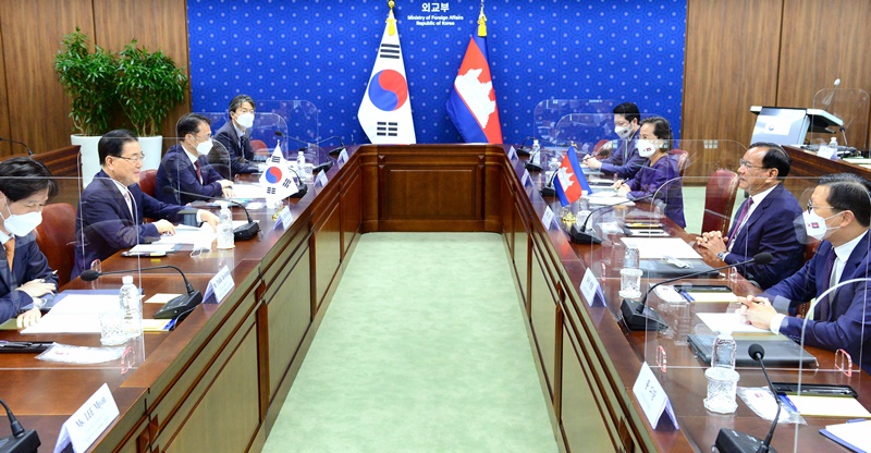 한-캄보디아 외교장관회담