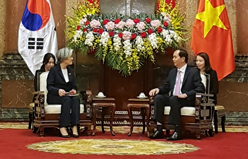 강경화 외교부 장관, 베트남 공식 방문 결과