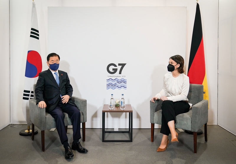  G7 외교·개발장관회의 계기 한-독 외교장관회담 개최