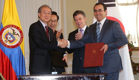 한·콜롬비아 자유무역협정(FTA) 협상 타결