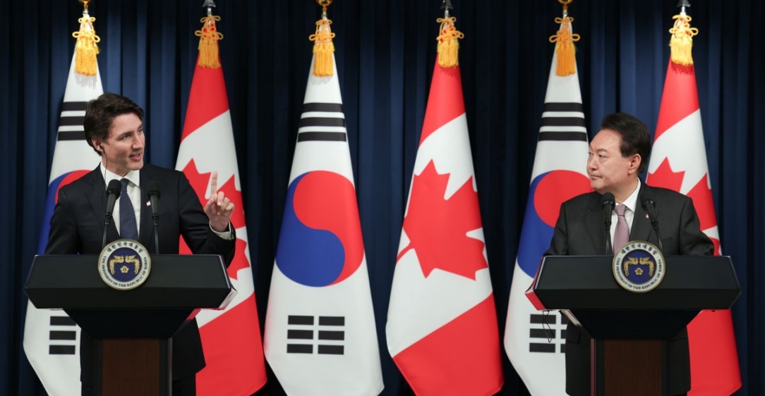 한-캐나다 정상 공동기자회견