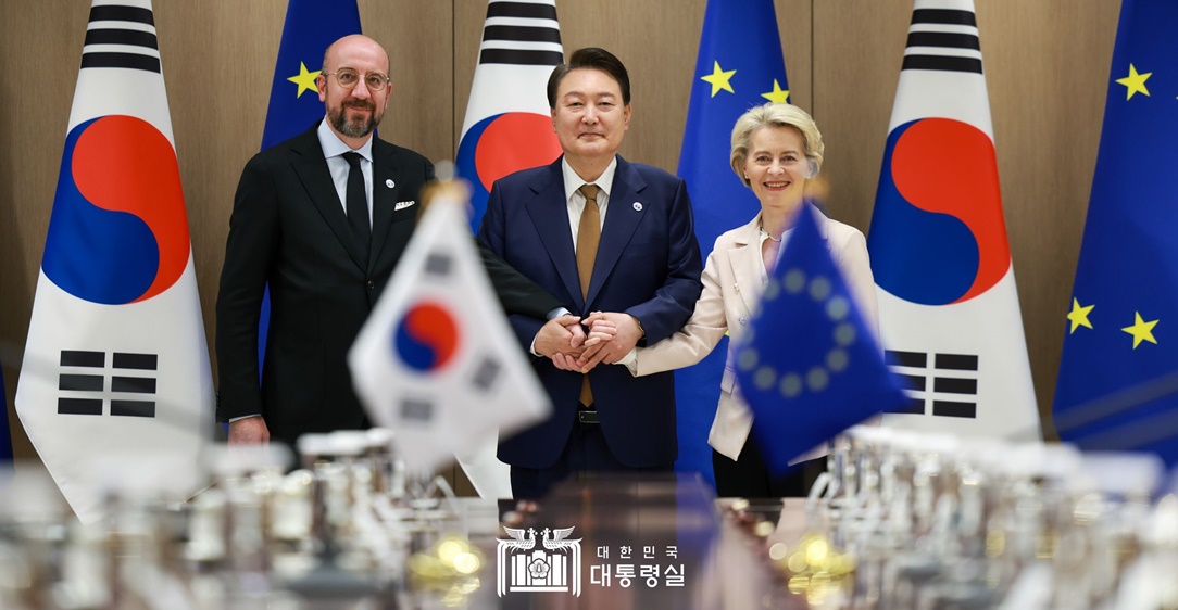 윤석열 대통령, 한-EU 정상회담