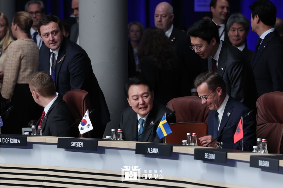 [대통령실] NATO 동맹국·파트너국 정상회의 윤석열 대통령 발언문