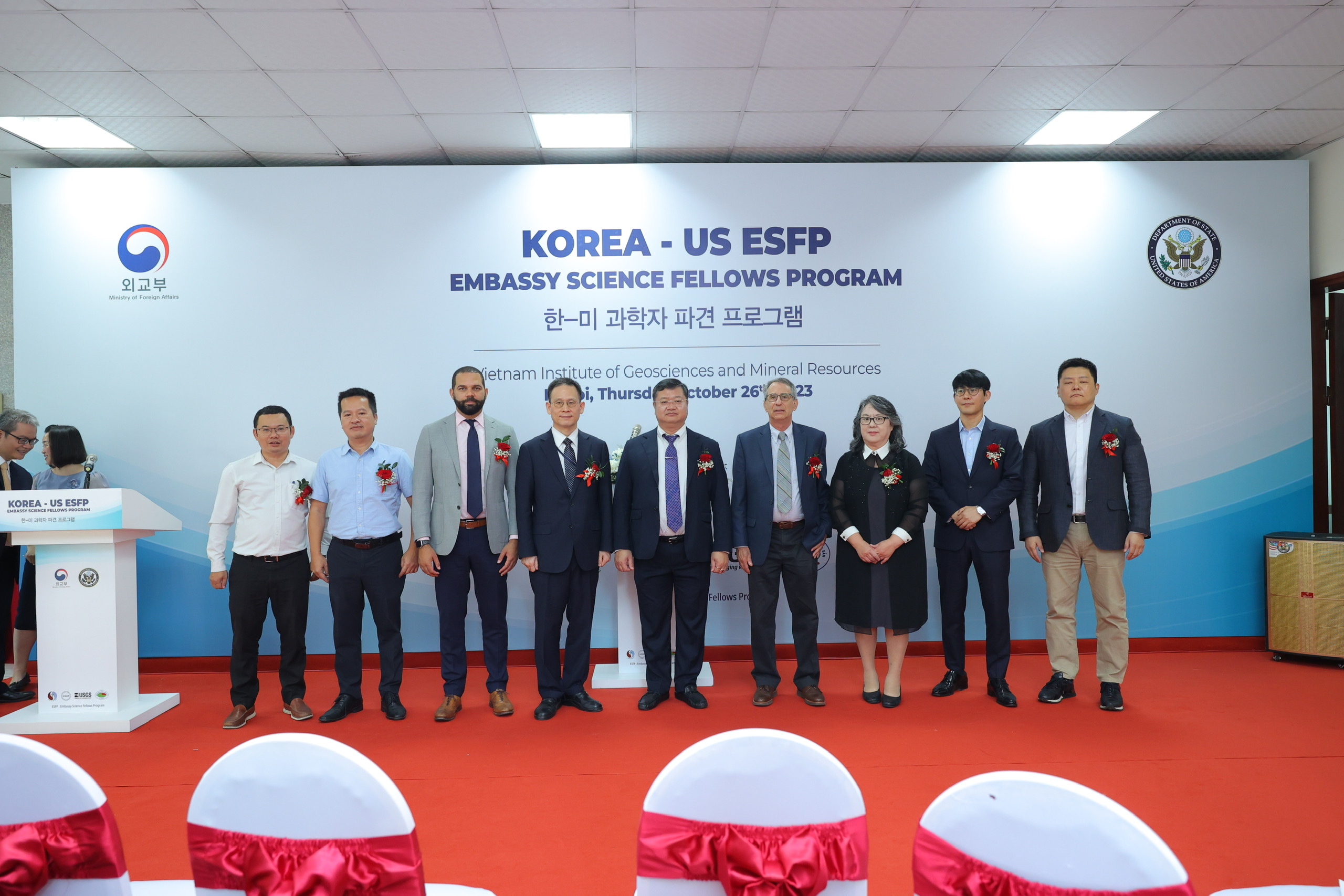 First ROK-US Joint Embassy Science Fellows Project Launched in Vietnam