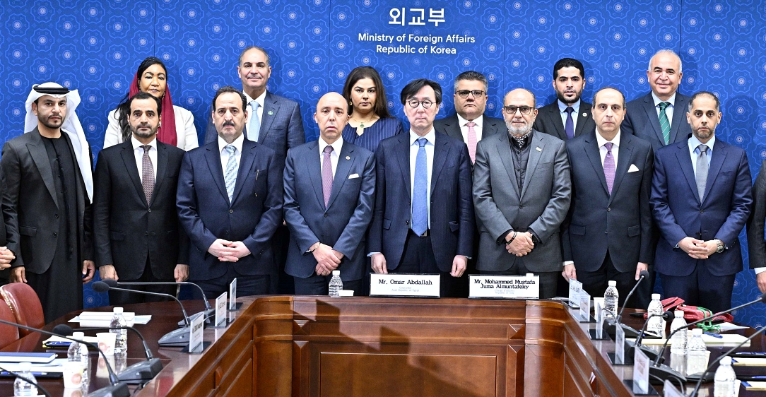 장호진 1차관, 주한팔레스타인대표 및 주한아랍외교단 면담