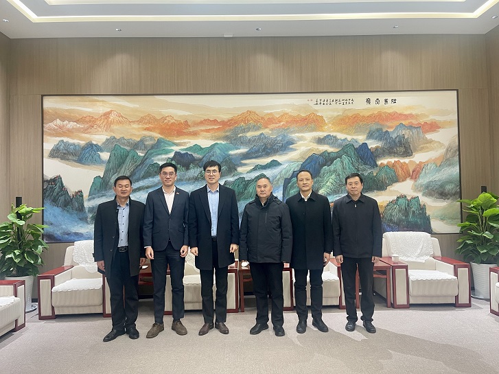 洪淳昌总领事访问陕西省商洛市