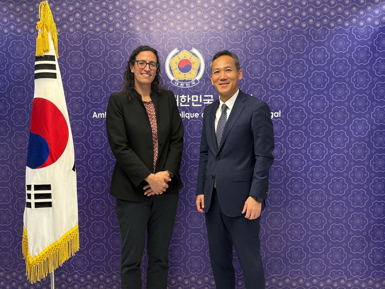 권혁운 대사, GGGI 아프리카 권역사무소장 면담