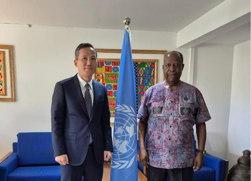 Rencontre avec le Représentant Spécial du Secrétaire général de l'ONU pour l'Afrique de l'Ouest et le Sahel