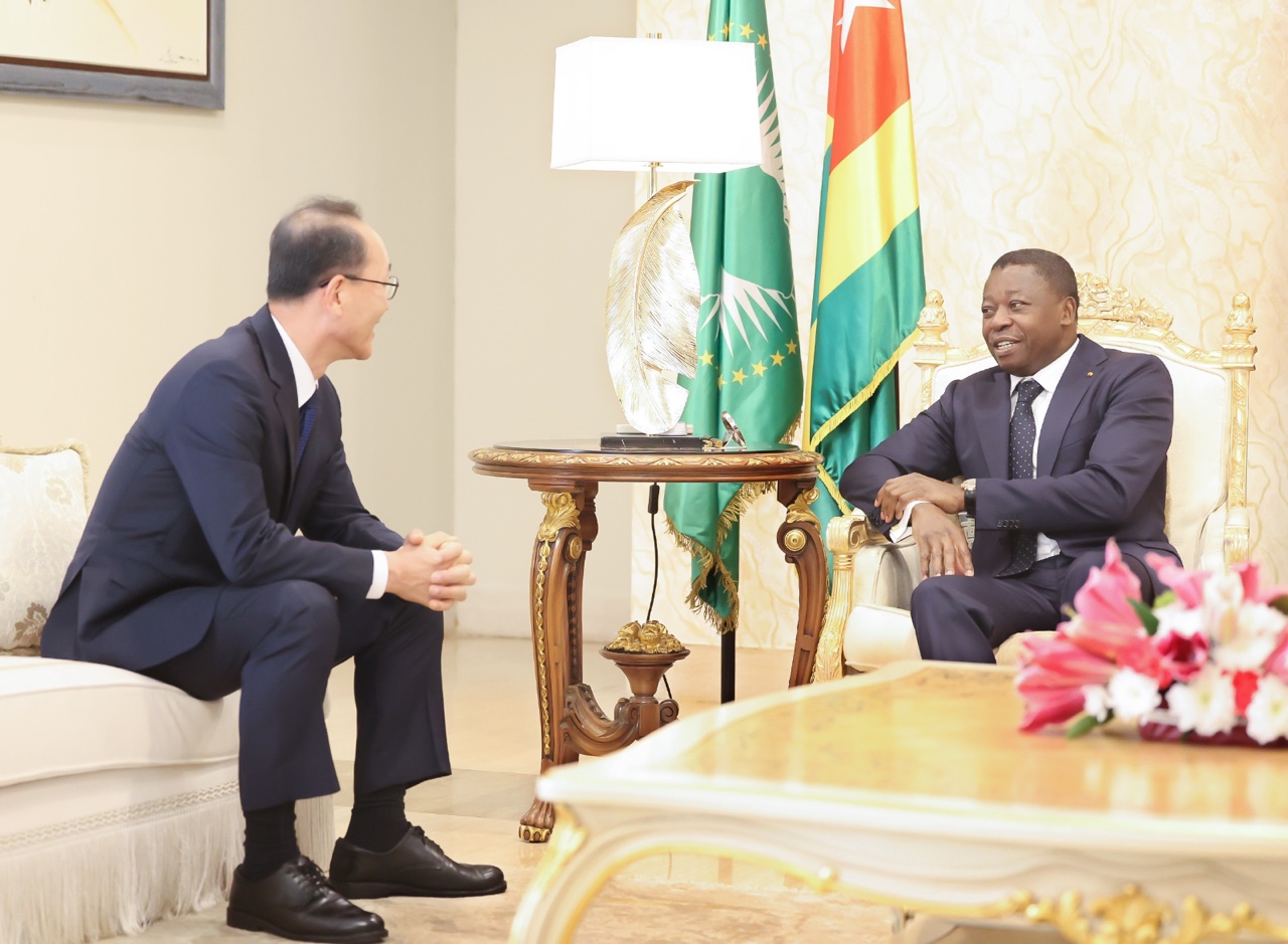Ambassador presented the Letter of Credence to the President of the Togolese Republic