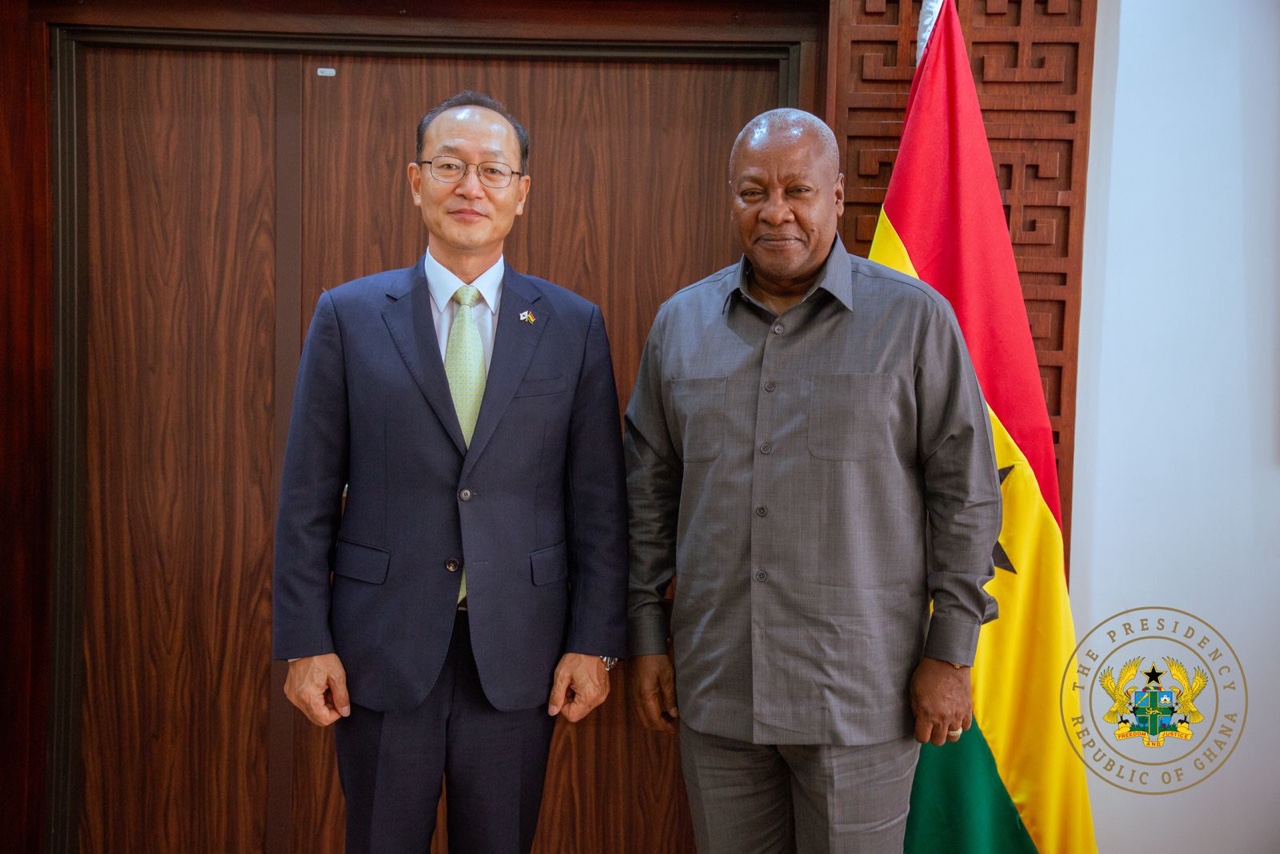 Courtesy Call on H.E. John Dramani Mahama, President of the Republic of Ghana