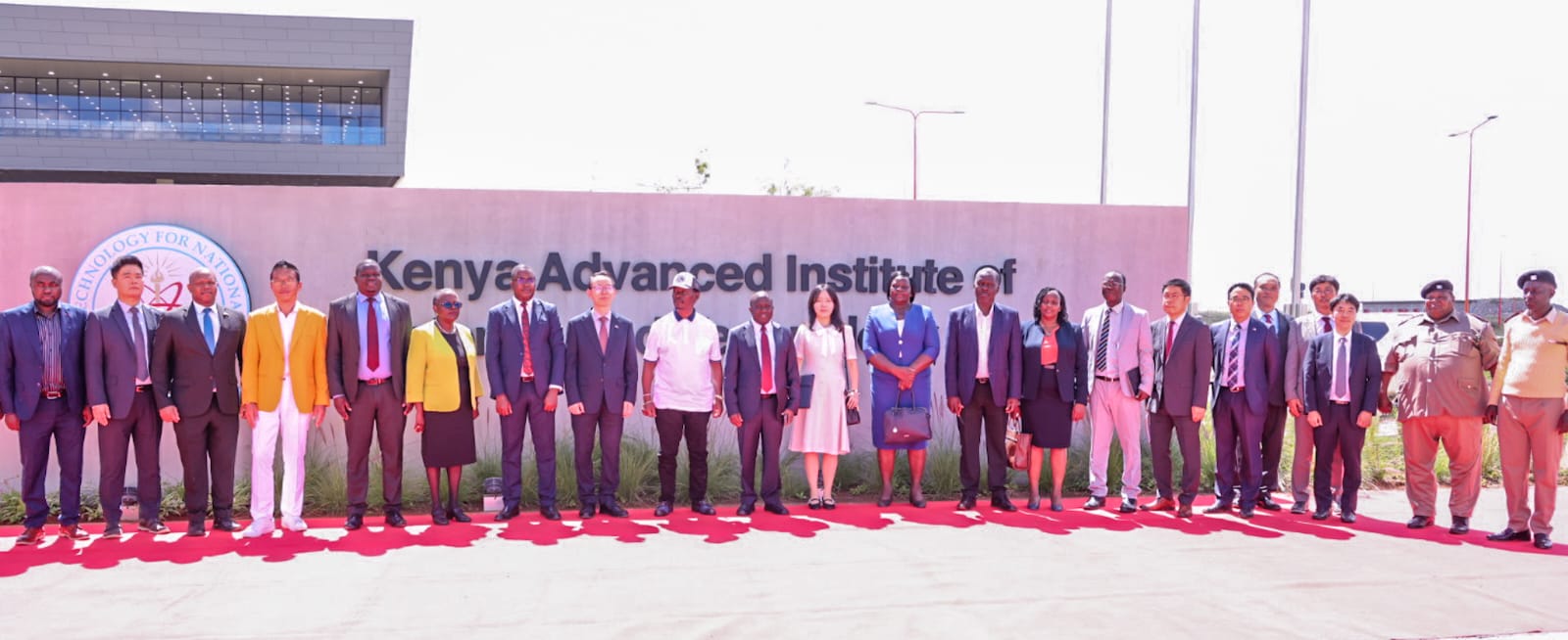 Attended the Kenya-AIST Facility Hand-over Ceremony
