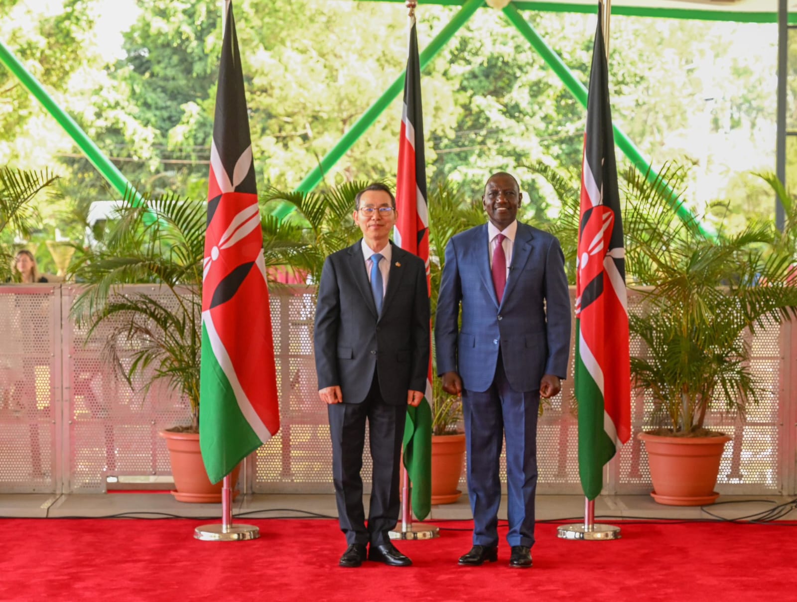 Presentation of Credentials to the President of Kenya