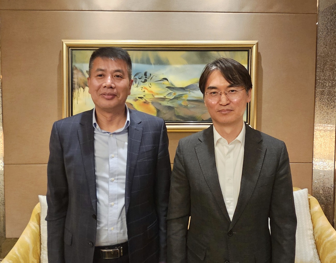 총영사, 지린성 외판 주임 면담(4.17)