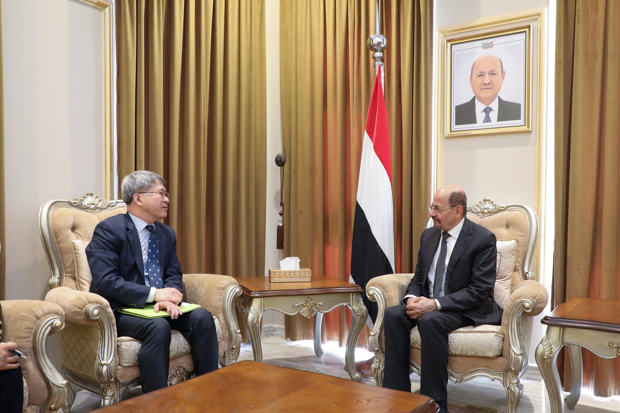 Meeting with the Foreign Minister of Yemen