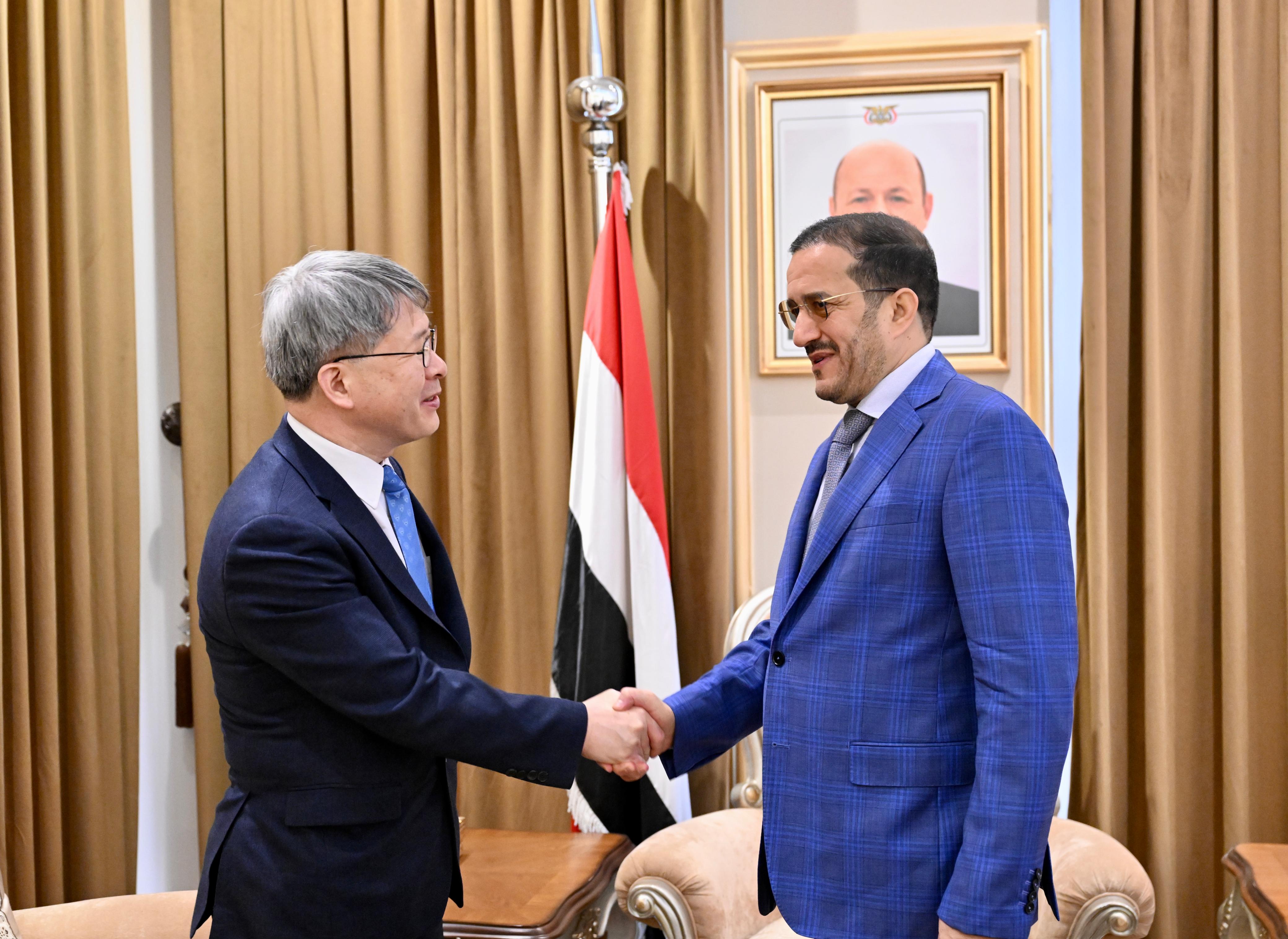 Meeting with the Member of the Presidential Leadership Council, Yemen