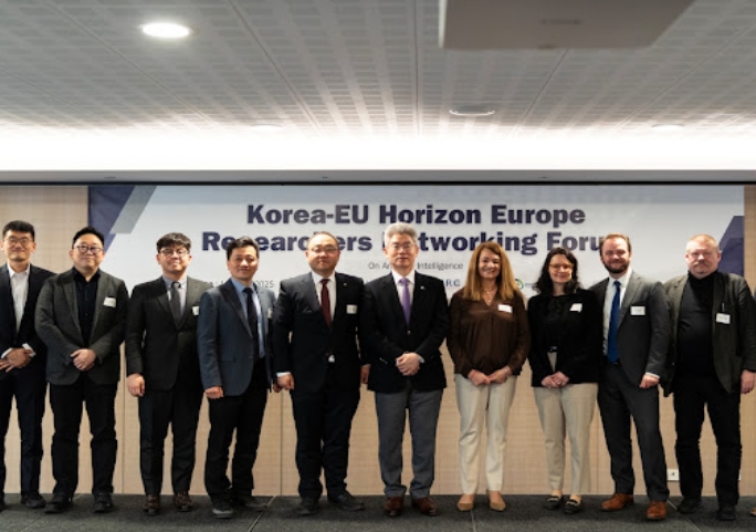 유정현 대사, 제1회 한-EU 호라이즌 유럽 연구자 네트워킹 포럼 축사