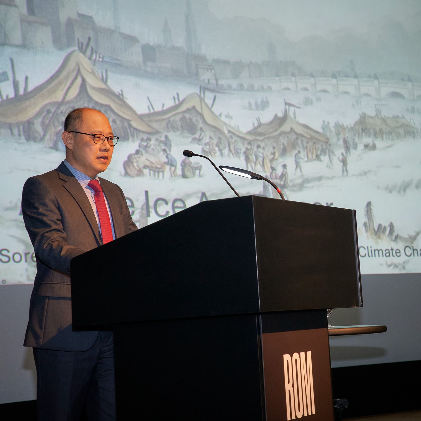 ROM hosted a talk event titled 