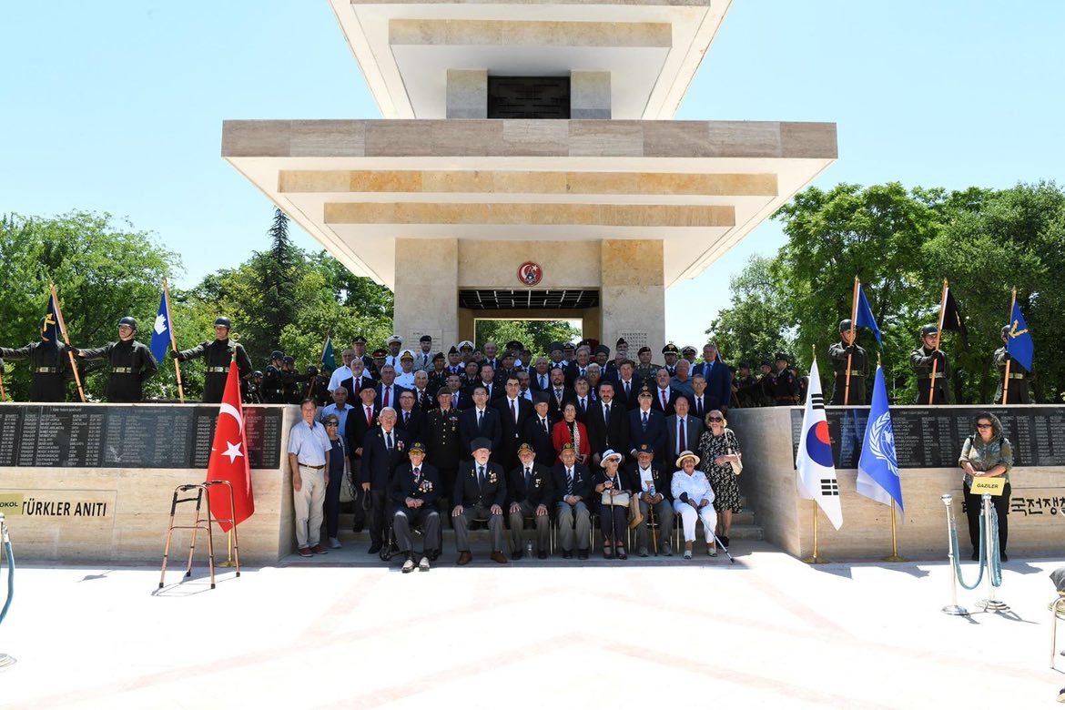 25 Haziran Kore Savaşı'nın 75. Yılı Anma Töreni Düzenlendi