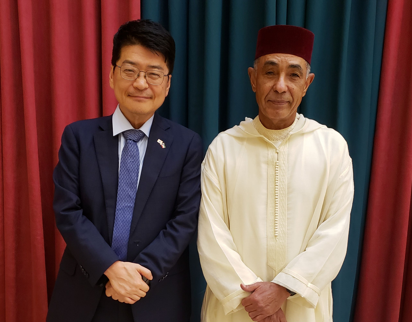 모로코 국왕 즉위 26주년 기념식 참석