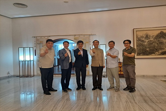 이성호 대사, 한국국방연구원 대표단과 한-인도 국방협력 협의