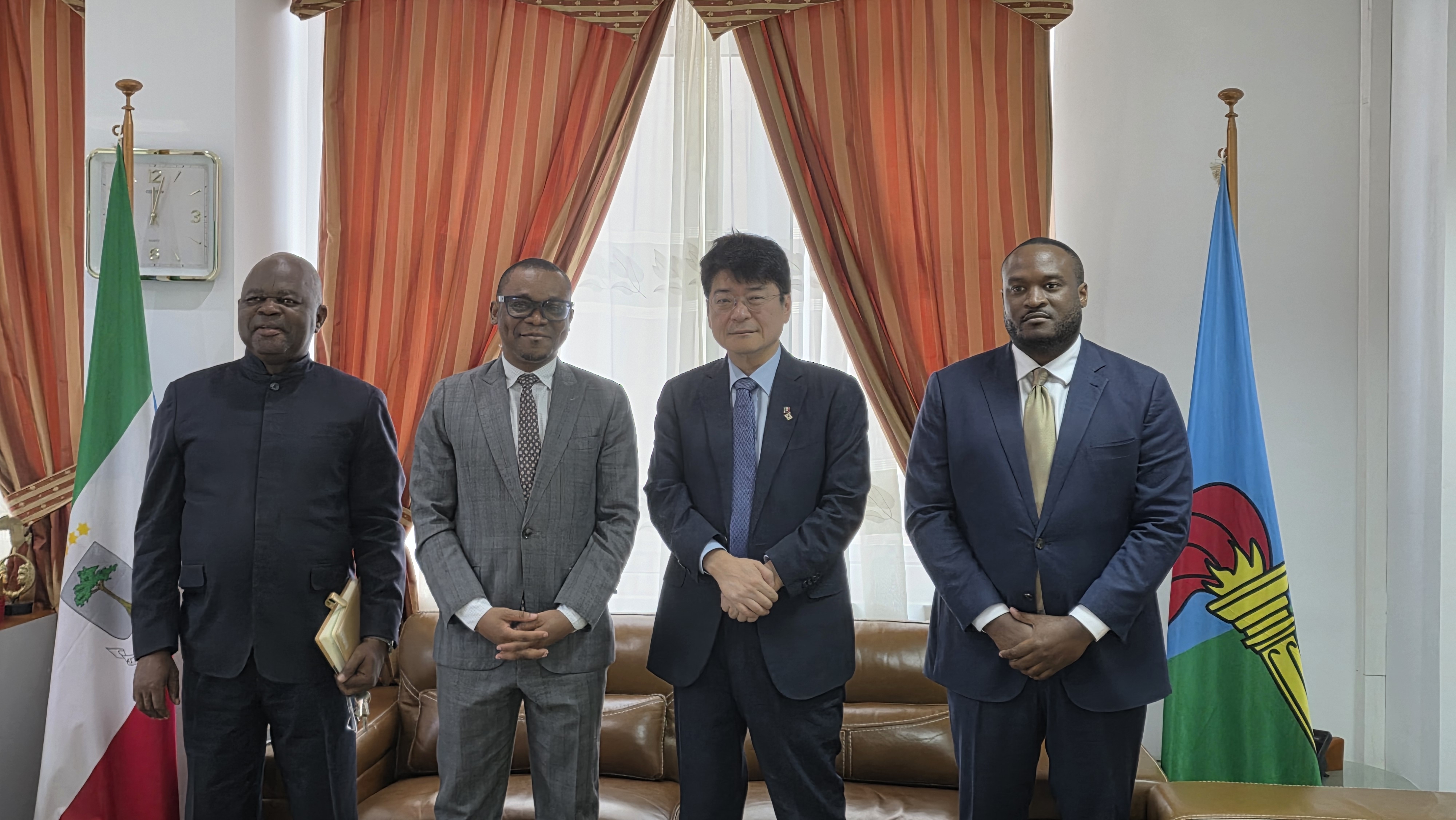 Reunión con el Ministro de Sanidad de Guinea Ecuatorial
