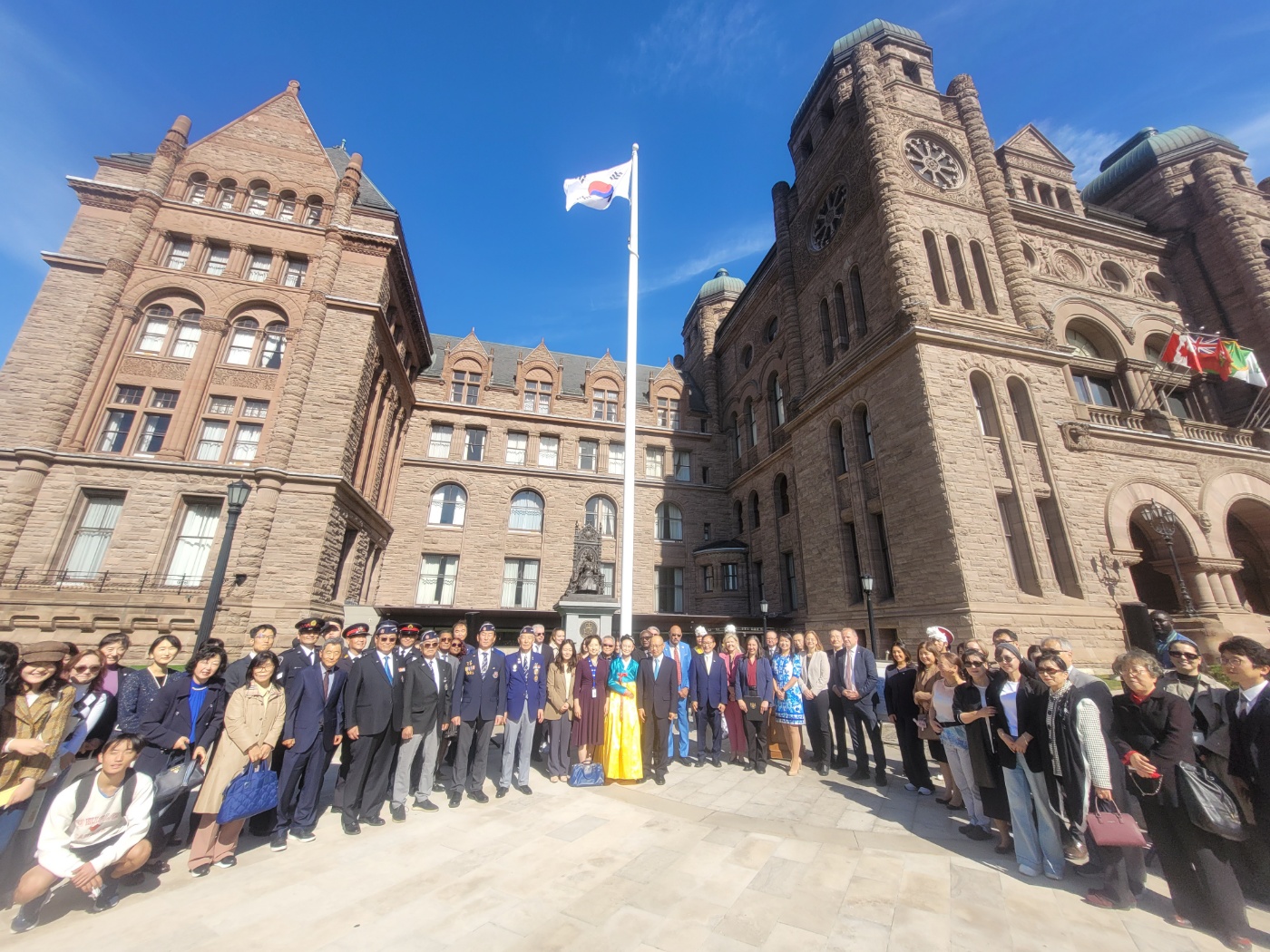 The Celebration of the anniversary of the 4357th Korean National Foundation Day & the 44th Korean Heritage Day.