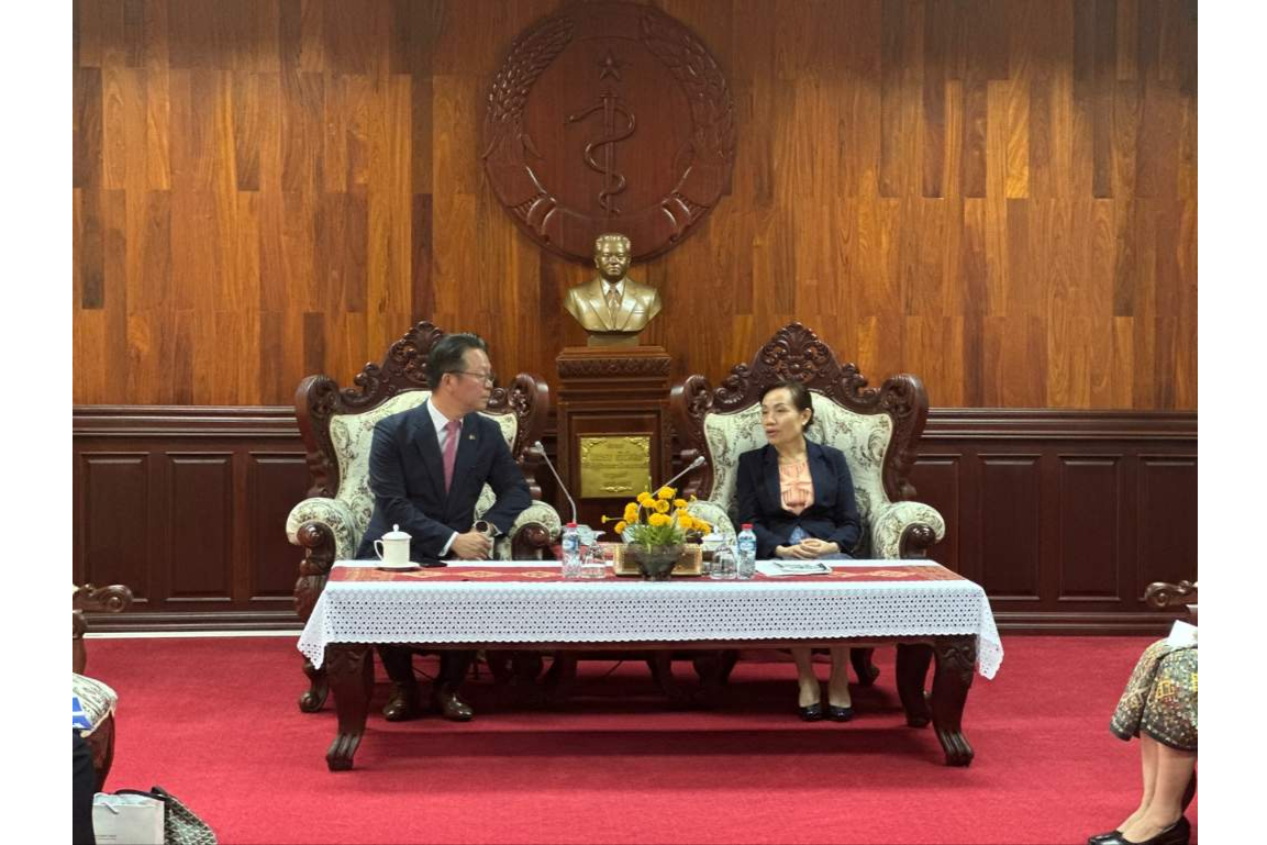 보건부 신임 장관 예방 (10.14)